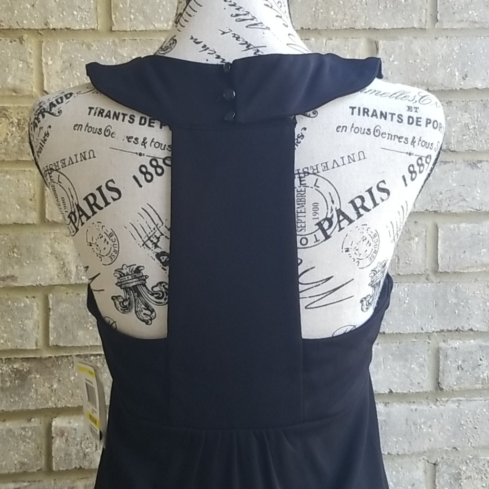 NWT Gorgeous INC international Dress Black Sz M - Picture 7 of 8